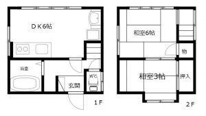 間取図　横浜市山元町