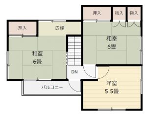 間取図（2階）